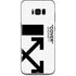 Black and White Arrows Galaxy S8 Plus Skin